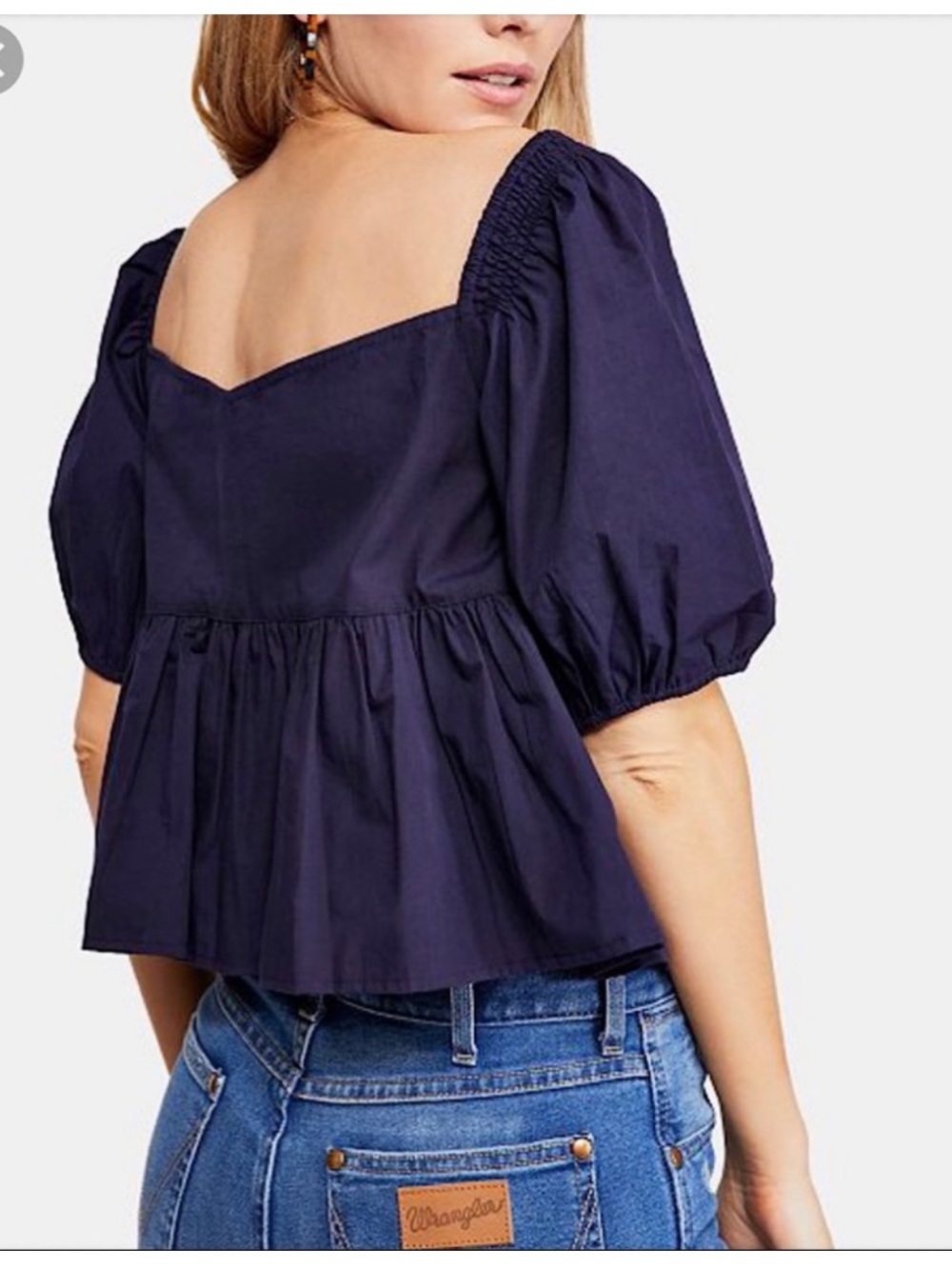 Free People Veronica Sweetheart Top Small - Picture 6 of 6